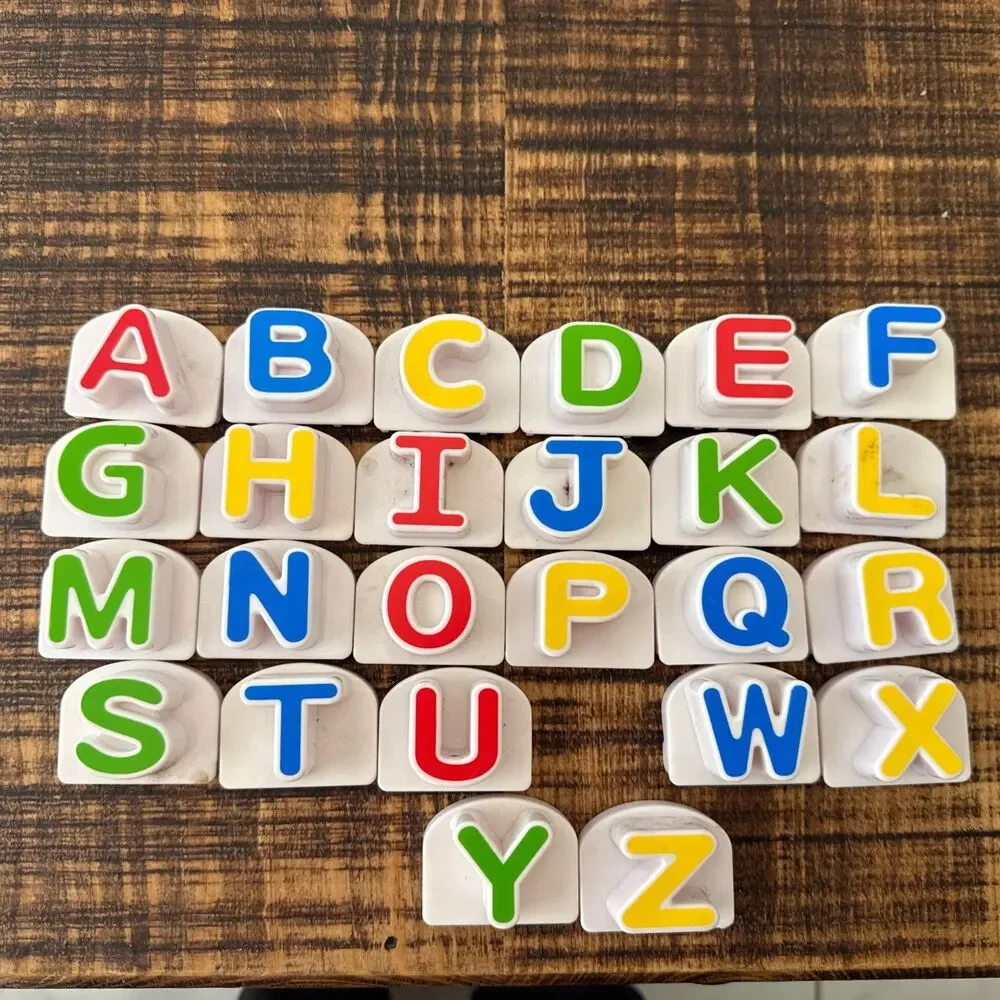 Leap Frog Letter Factory Replacement 25 Alphabet Letters Missing Letter V